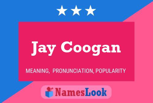 ملصق اسم Jay Coogan