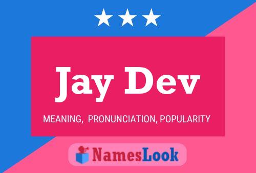 ملصق اسم Jay Dev