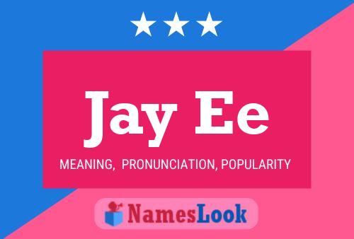 ملصق اسم Jay Ee