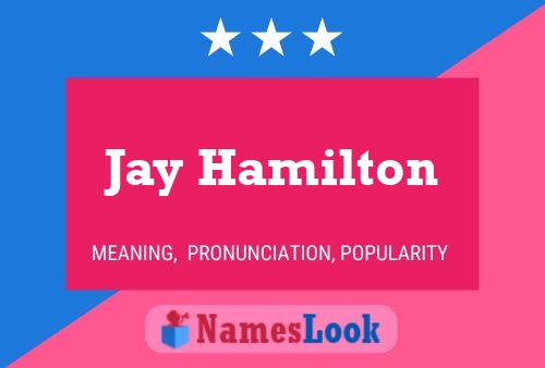 ملصق اسم Jay Hamilton