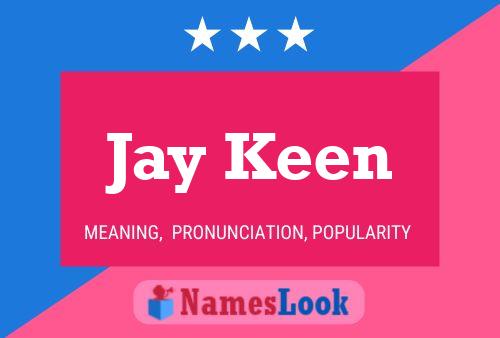 ملصق اسم Jay Keen