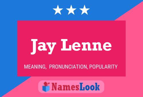 ملصق اسم Jay Lenne