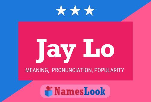 ملصق اسم Jay Lo