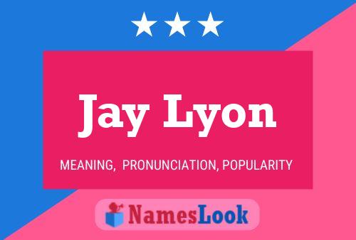 ملصق اسم Jay Lyon