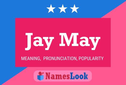 ملصق اسم Jay May