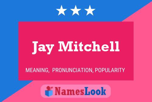 ملصق اسم Jay Mitchell