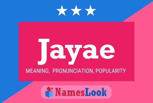 ملصق اسم Jayae