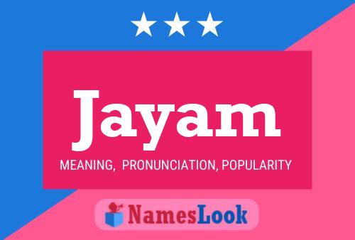 ملصق اسم Jayam