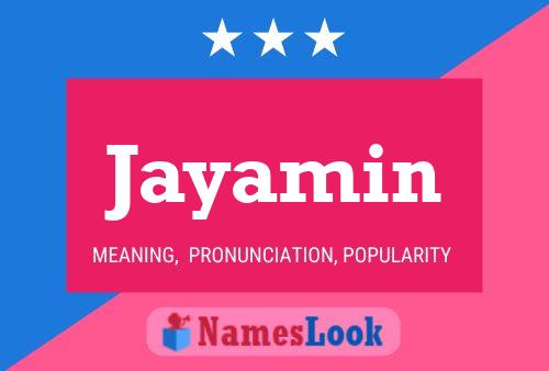 ملصق اسم Jayamin