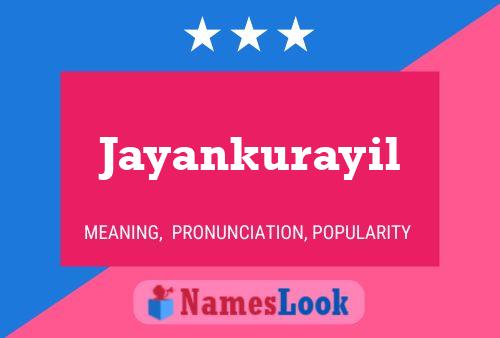 ملصق اسم Jayankurayil