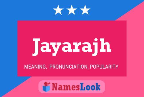 ملصق اسم Jayarajh