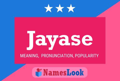 ملصق اسم Jayase