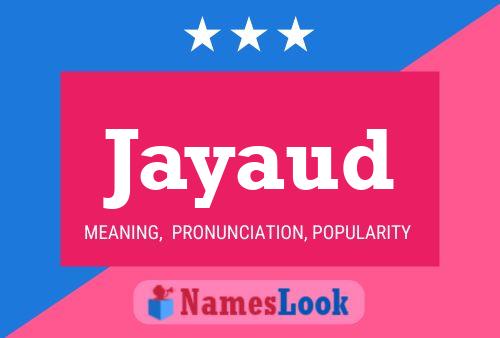 ملصق اسم Jayaud