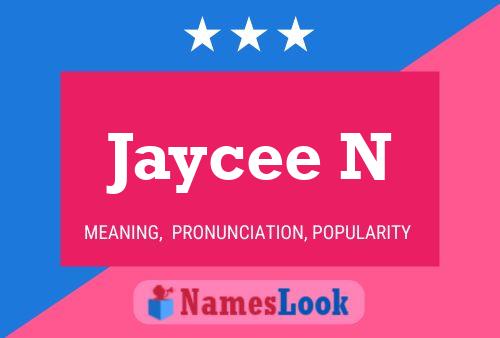 ملصق اسم Jaycee N