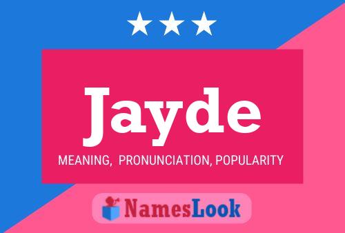 ملصق اسم Jayde