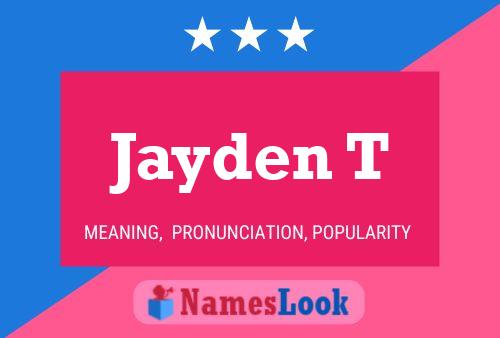 ملصق اسم Jayden T