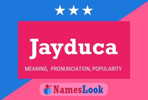 ملصق اسم Jayduca