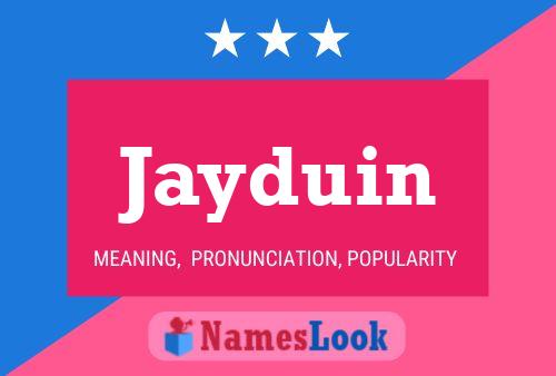 ملصق اسم Jayduin