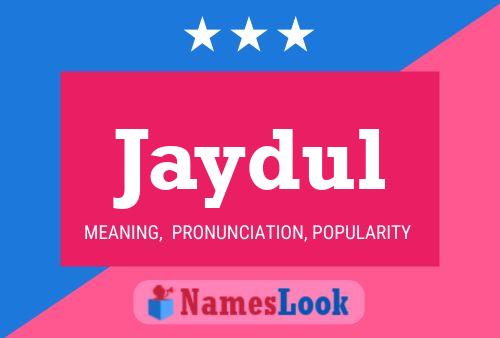 ملصق اسم Jaydul