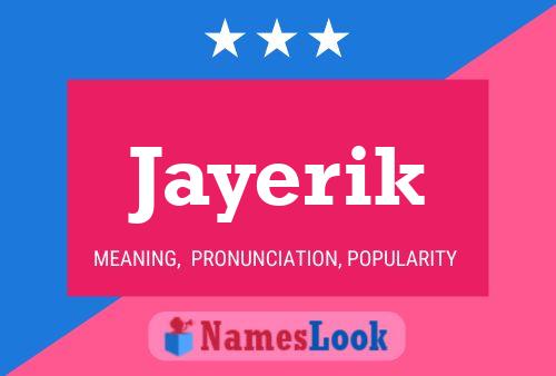 ملصق اسم Jayerik