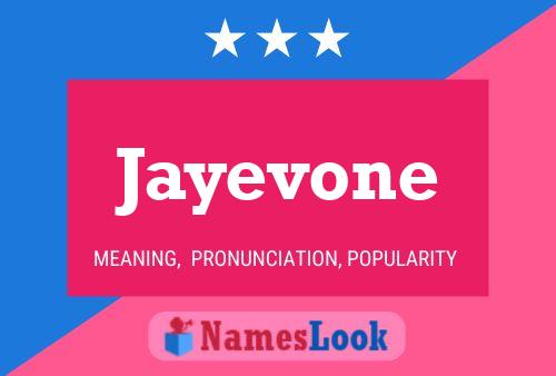 ملصق اسم Jayevone