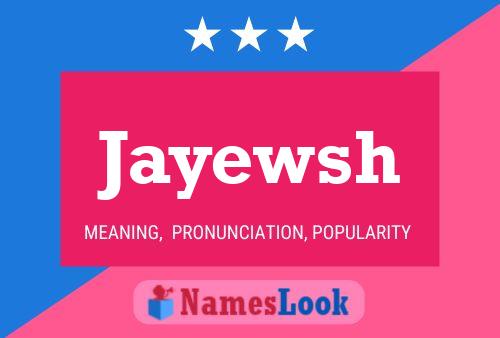 ملصق اسم Jayewsh