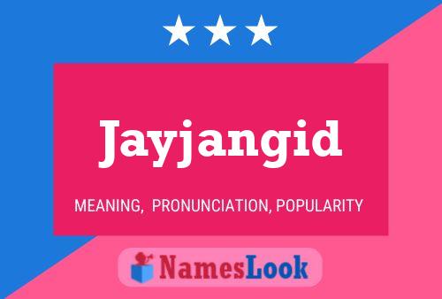 ملصق اسم Jayjangid