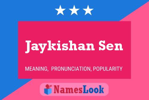 ملصق اسم Jaykishan Sen