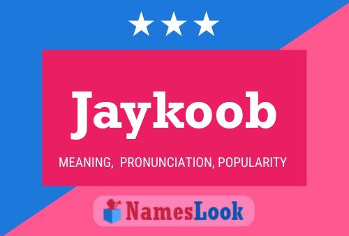 ملصق اسم Jaykoob