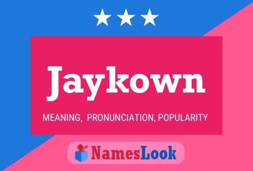 ملصق اسم Jaykown