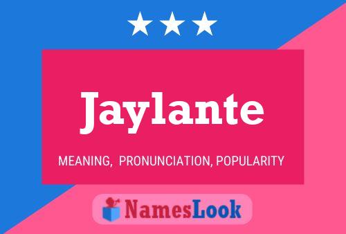 ملصق اسم Jaylante