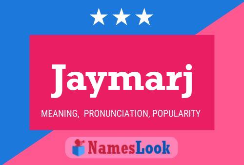 ملصق اسم Jaymarj