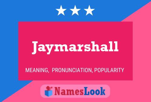 ملصق اسم Jaymarshall