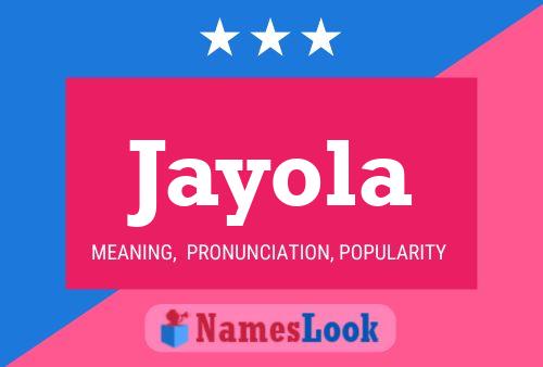 ملصق اسم Jayola