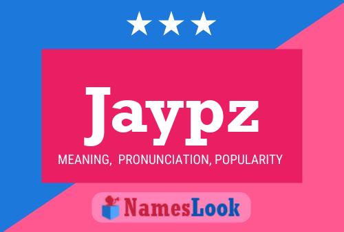 ملصق اسم Jaypz