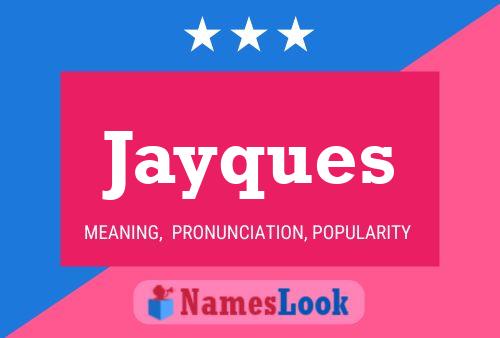 ملصق اسم Jayques