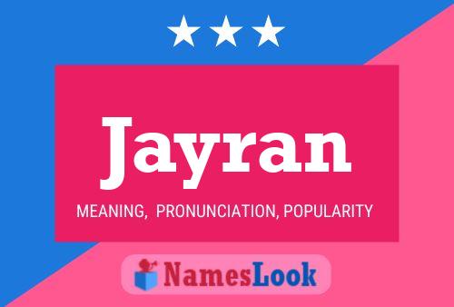 ملصق اسم Jayran