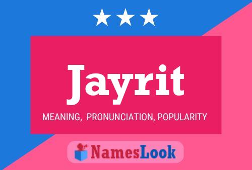 ملصق اسم Jayrit