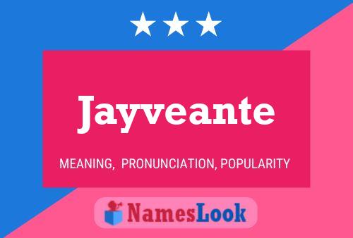 ملصق اسم Jayveante