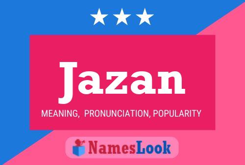 ملصق اسم Jazan