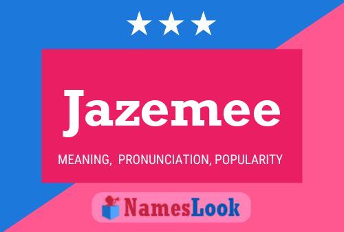 ملصق اسم Jazemee