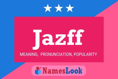 ملصق اسم Jazff