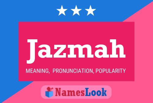 ملصق اسم Jazmah