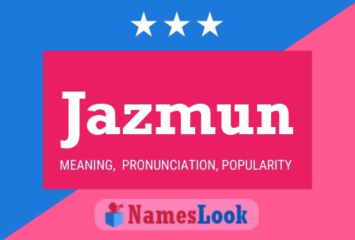 ملصق اسم Jazmun