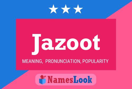 ملصق اسم Jazoot