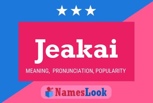 ملصق اسم Jeakai