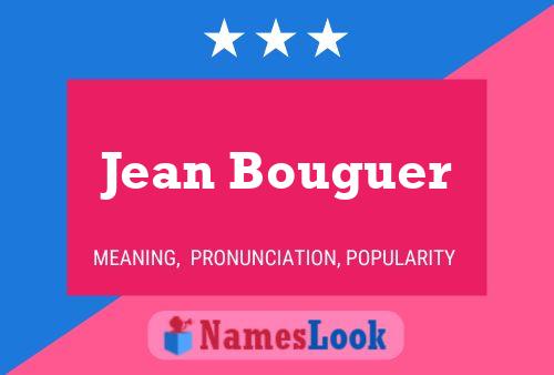 ملصق اسم Jean Bouguer