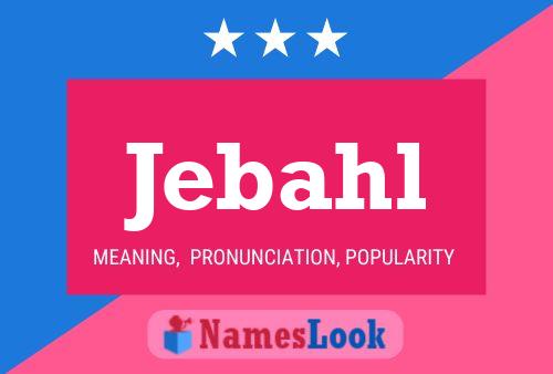 ملصق اسم Jebahl