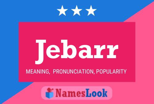 ملصق اسم Jebarr