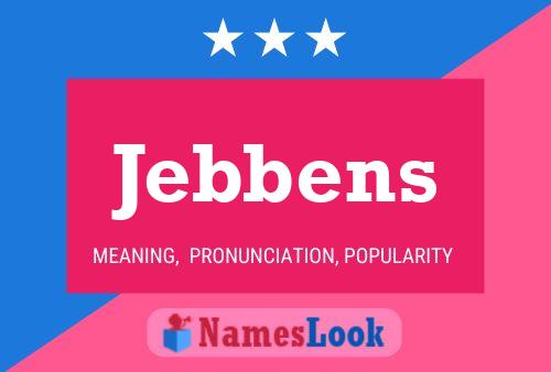 ملصق اسم Jebbens